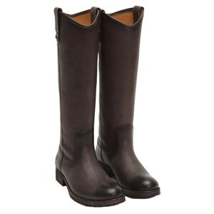Frye | NWOB Melissa Button Lug Tall Boot in Smoke - Size US 7